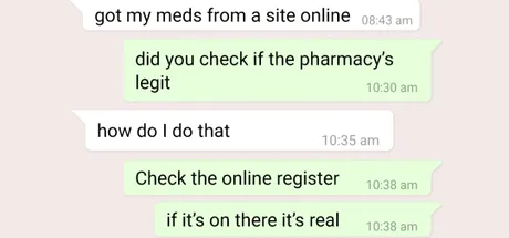 How to Spot a Fake Online Pharmacy – Check the GPhC Register