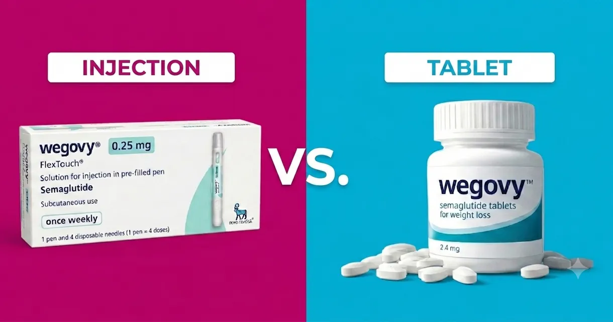Wegovy Injection vs. Tablet: What Is the Difference? (2026 UK Guide)