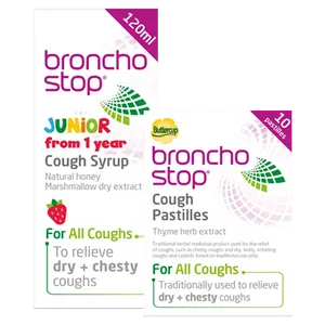Relieve your cough with Bronchostop