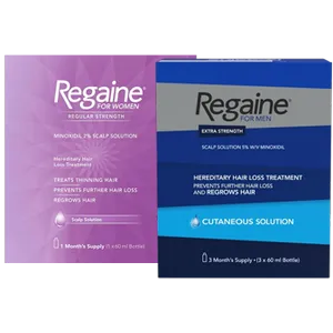 Hair loss treatment from Regaine