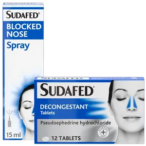 Relieve cold symptoms with Sudafed