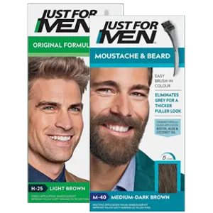 Men's hair & beard colour
