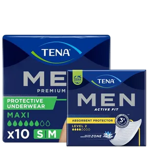 Men's incontinence products by TENA