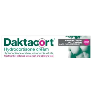 Treat athlete's foot with Daktacort