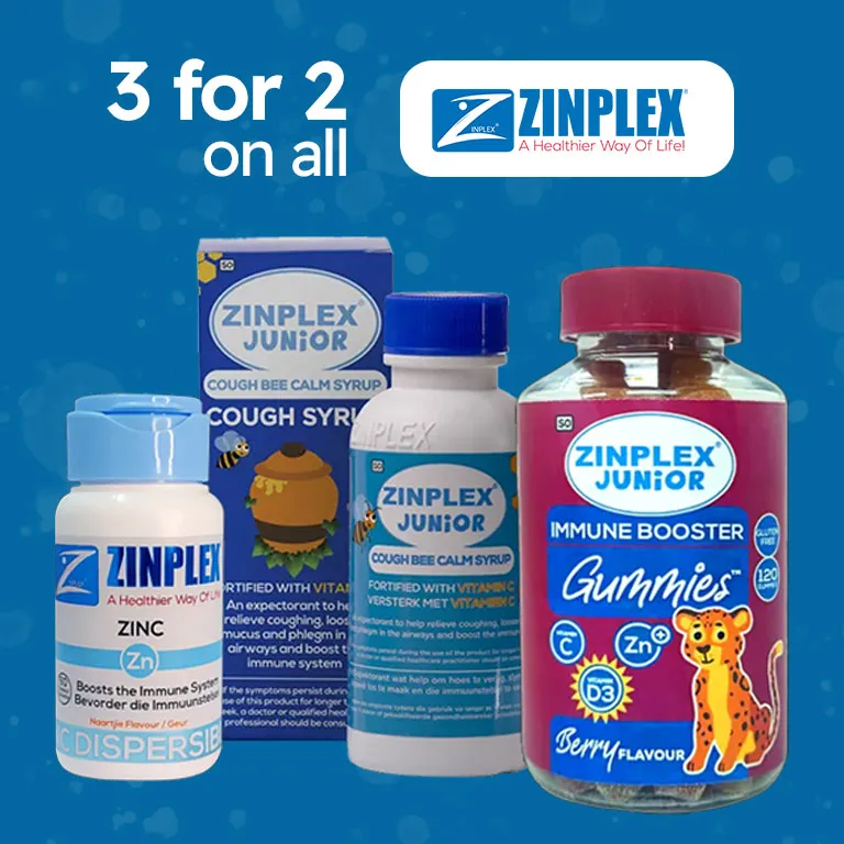 Zinplex 3 for 2 Offer