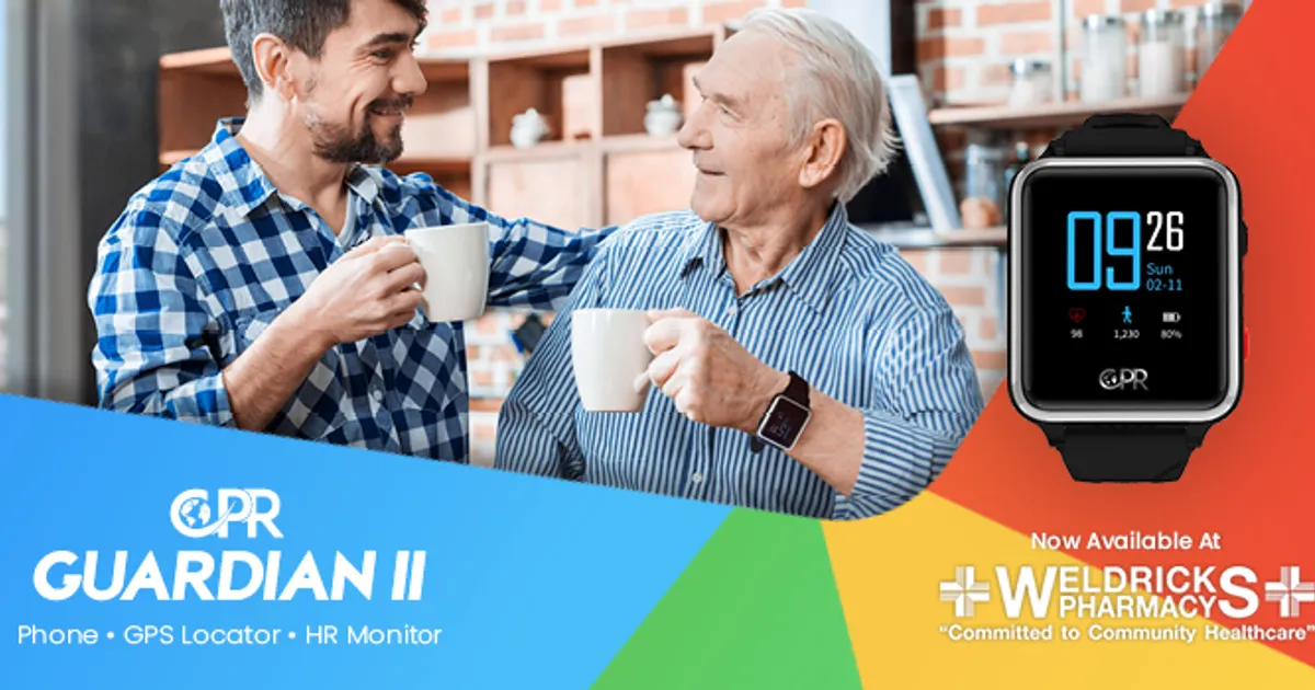 Keep Your Loved Ones Safe! CPR Guardian II Smartwatch