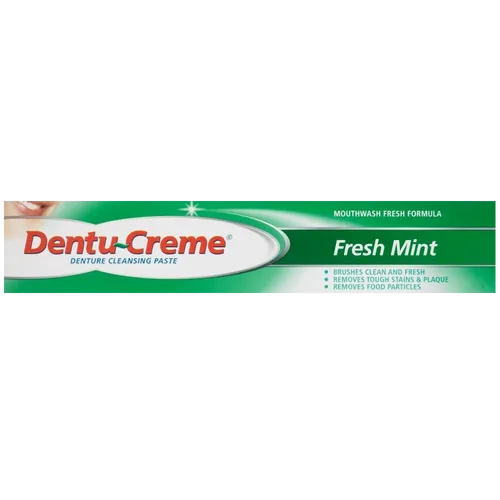 Dentu-Creme Denture Cleansing Paste Fresh Mint 75ml