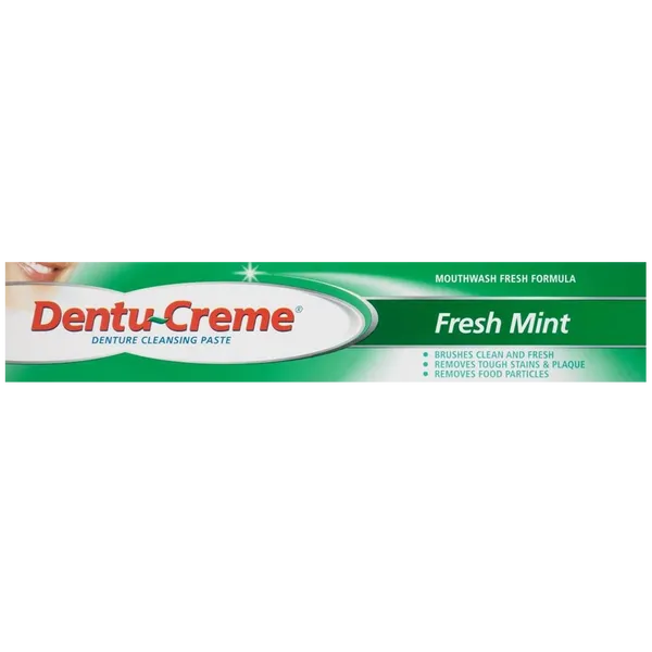 Dentu-Creme Denture Cleansing Paste Fresh Mint 75ml