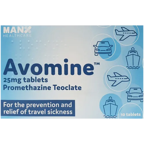 Avomine Tablets 25mg Pack of 10