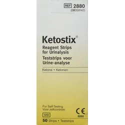 Ascensia Ketostix Plastic Strips Pack of 50