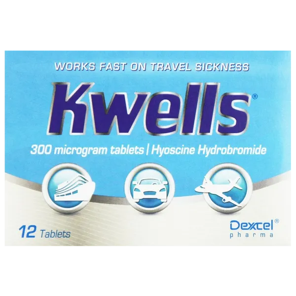 Kwells Tablets 0.3mg Pack of 12