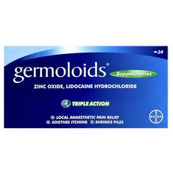 Germoloids Suppositories Pack of 12