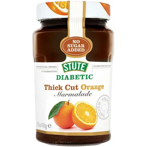 Stute Diabetic Thick Cut Orange Marmalade 430g