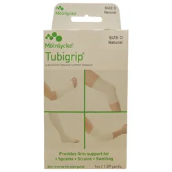 Tubigrip Natural Colour Size D 7.5cm x 1m