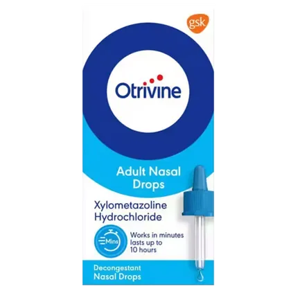 Otrivine Adult Nasal Drops 10ml