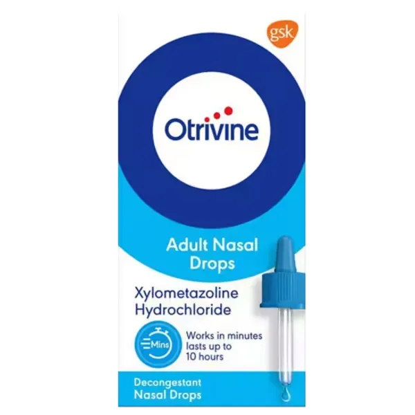 Otrivine Adult Nasal Drops 10ml