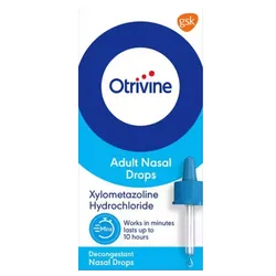 Otrivine Adult Nasal Drops 10ml