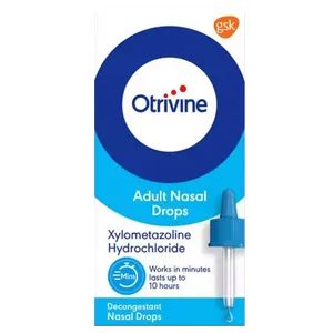 Otrivine Adult Nasal Drops 10ml