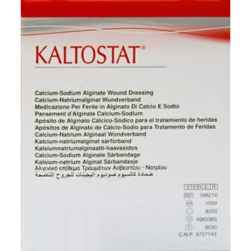 Kaltostat Alginate Wound Dressing  7.5cm x 12cm