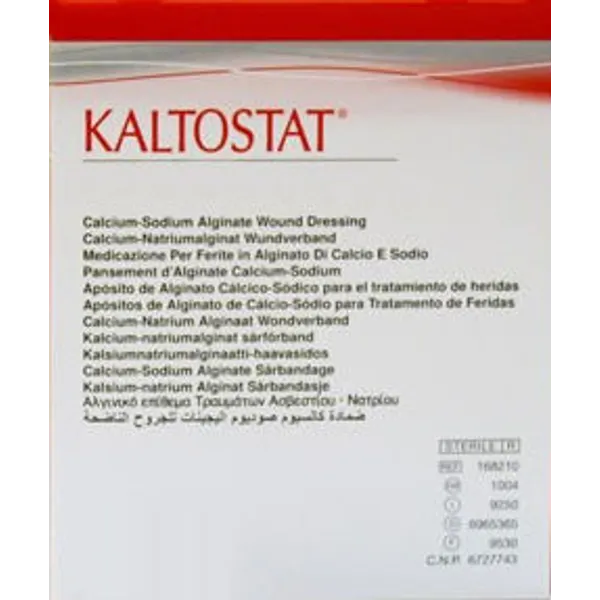 Kaltostat Alginate Wound Dressing  7.5cm x 12cm