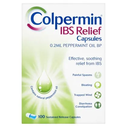 Colpermin IBS Relief Capsules Pack of 100