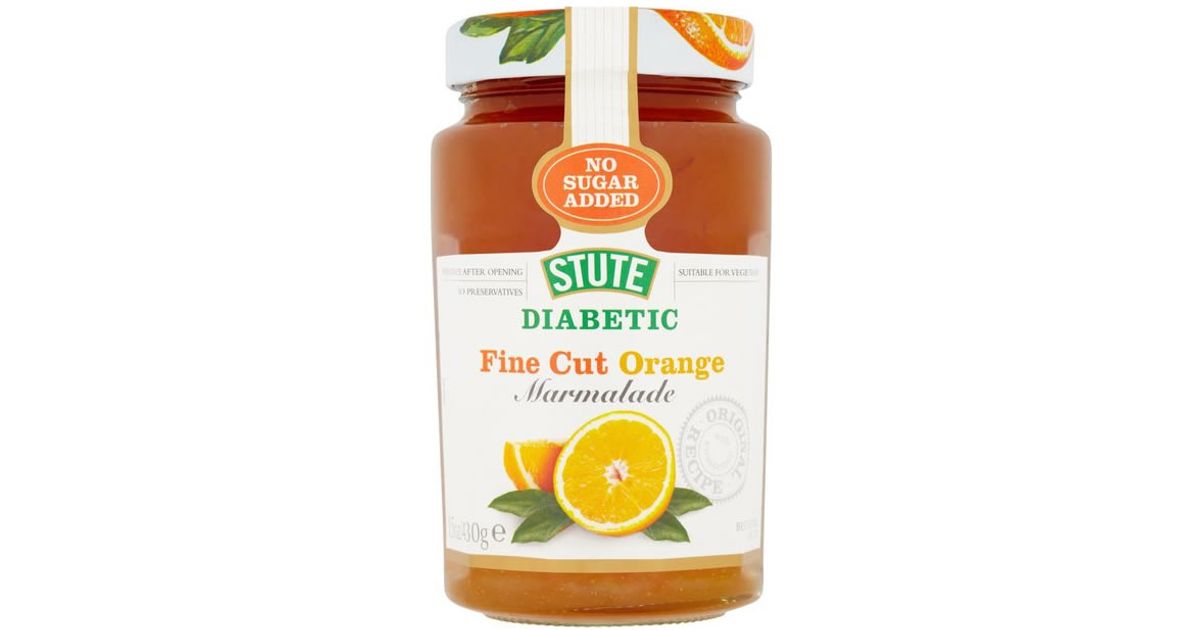 Stute Diabetic Marmalade Orange Fine Cut 430g