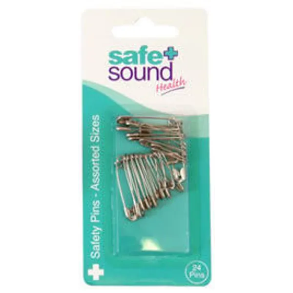 Safe & Sound Safety Pins  Nickel