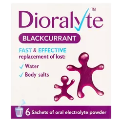 Dioralyte Supplement Sachets Blackcurrant Pack of 6