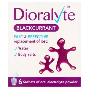Dioralyte Supplement Sachets Blackcurrant Pack of 6