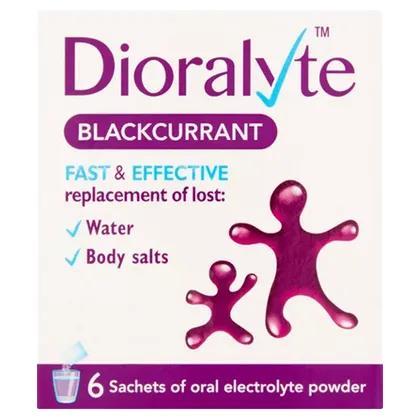 Dioralyte Supplement Sachets Blackcurrant Pack of 6