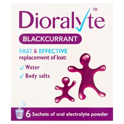 Dioralyte Supplement Sachets Blackcurrant Pack of 6