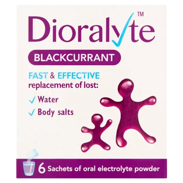 Dioralyte Supplement Sachets Blackcurrant Pack of 6