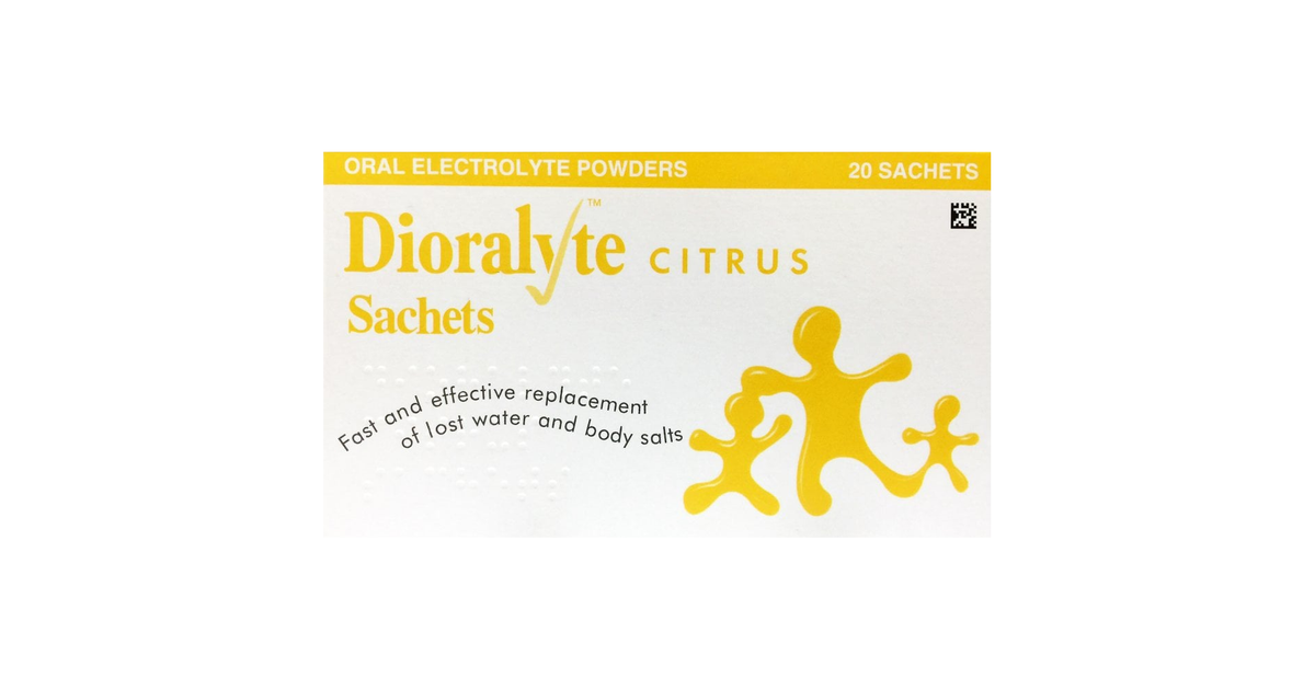 Dioralyte Supplement Sachets Citrus Pack Of 20