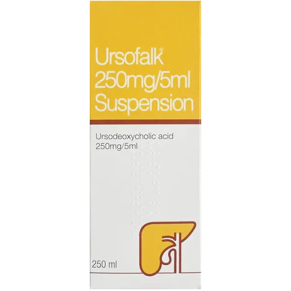 Ursofalk Suspension 250ml (URSODEOXYCHOLIC ACID - 250mg/5ml)