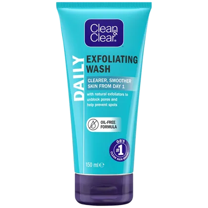 Clean & Clear Exfoliating Daily Wash 150ml