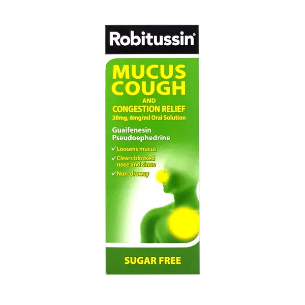 Robitussin Mucus Cough With Congestion Relief 100ml