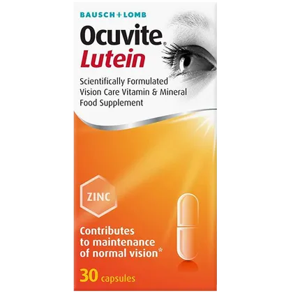 Ocuvite Eye Vitamin & Mineral Supplement Lutein Capsules Pack of 30