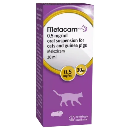 Metacam Oral Suspension for Cats 0.5mg/ml 30ml