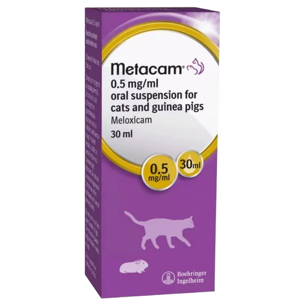 Metacam Oral Suspension for Cats 0.5mg/ml 30ml