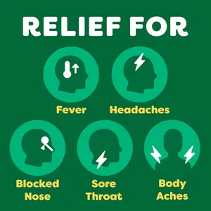 Lemsip Cold & Flu Lemon Pack of 10