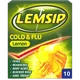 Lemsip Cold & Flu Lemon Pack of 10