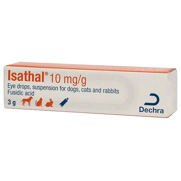 Isathal 10mg/g Vet Eye Drops 3g