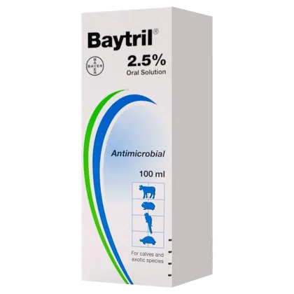 Baytril 2.5% Oral Solution 100ml