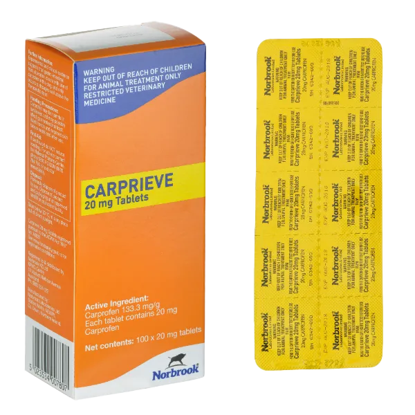 Carprieve 100mg 1 tablet