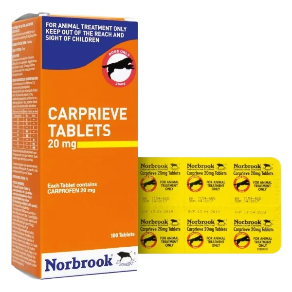 Carprieve 20mg 1 tablet