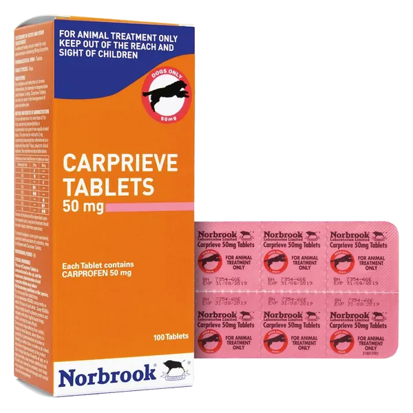 Carprieve 50mg 1 tablet