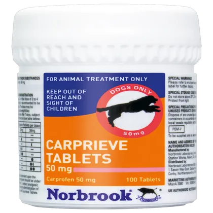 Carprieve 50mg tablet