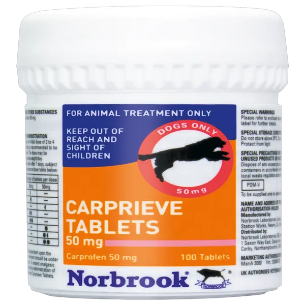 Carprieve 50mg tablet