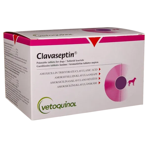 Clavaseptin palatable 500mg 1 tablet