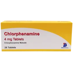 Chlorphenamine Maleate (Bristol) 4mg Tablets Pack of 28